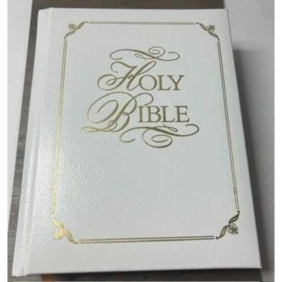 Holy Bible KJV Family Faith & Values Heritage Edition Bonded Leather 1997 NPC - Picture 1 of 11